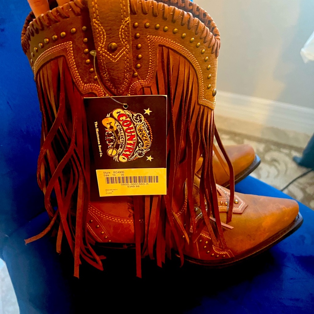 Rockin Country Cowgirl Boots SZ 10W - so cute and comfy